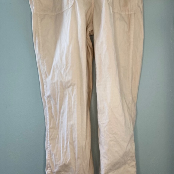 Madewell zip-front cropped overall jumpsuit - Picture 4 of 6